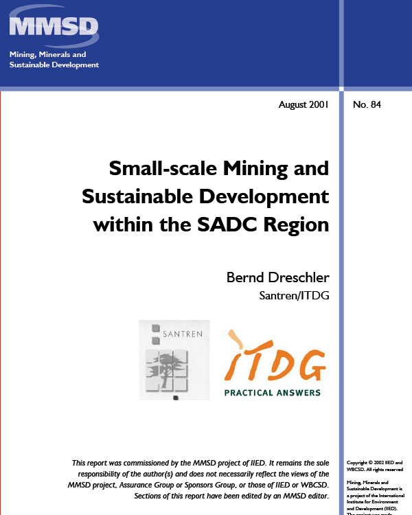 Small Scale Mining and Development within the SADC Region