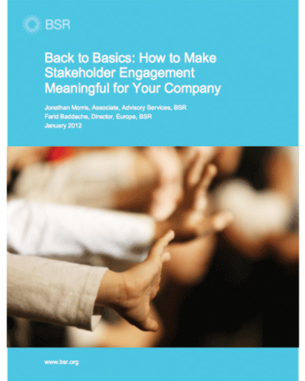 Back to Basics: How to Make Stakeholder Engagement Meaningful for Your Company