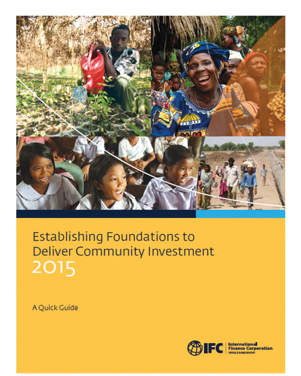 Establishing Foundations to Deliver Community Investment