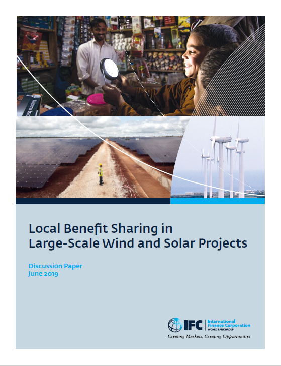 Local Benefit Sharing in Large-Scale Wind and Solar Projects
