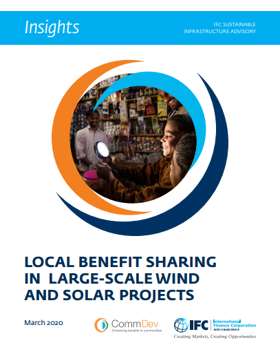 Highlights: Local Benefit Sharing in Large-scale Wind and Solar Projects